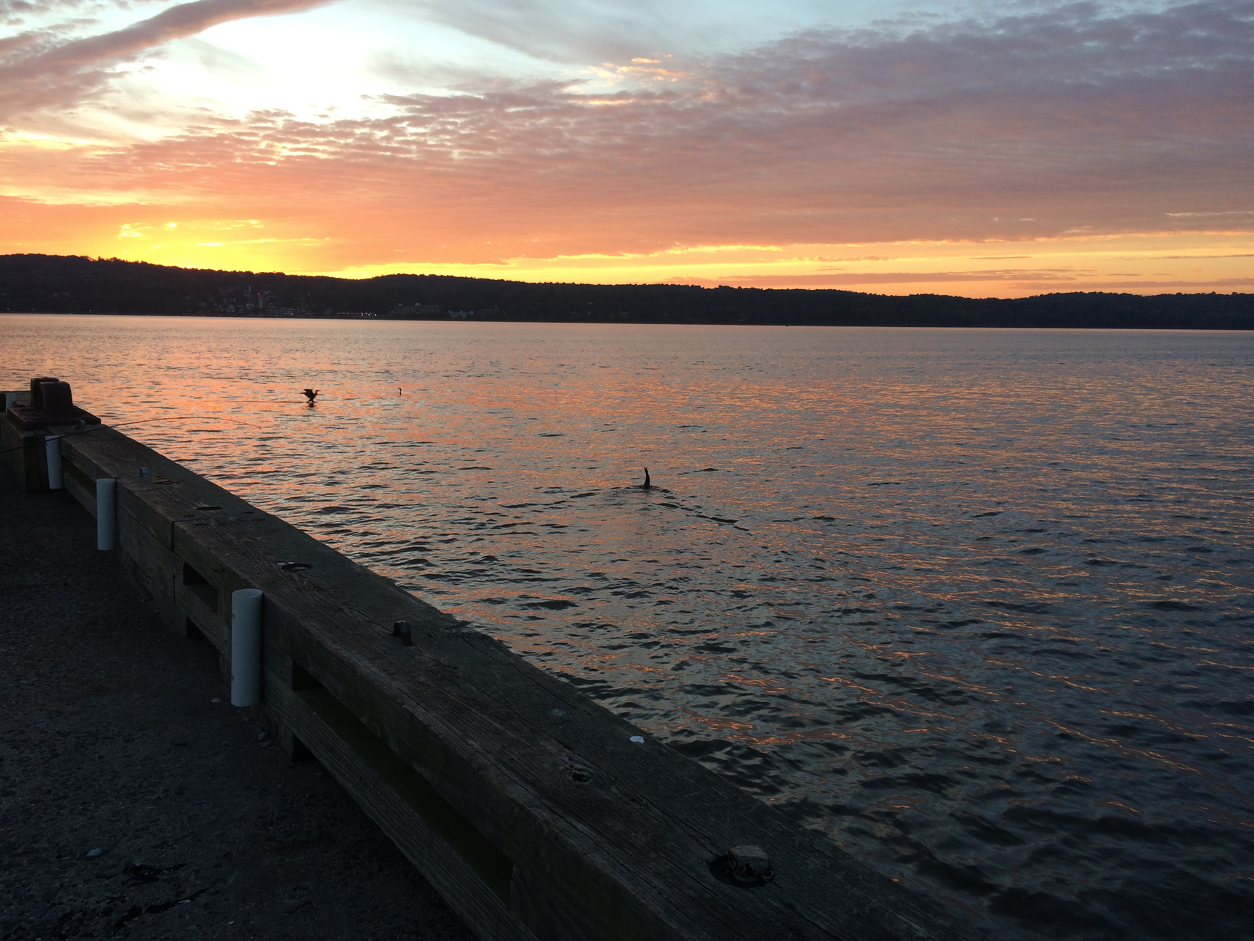 6:30am Piermont Pier Sunrise - October 2017